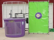 Purple and Green Dunking Booth Tank in McDonough, ga