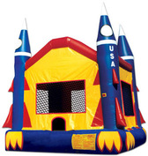 Inflatable Rocket Ship Jumper in Covington Georgia